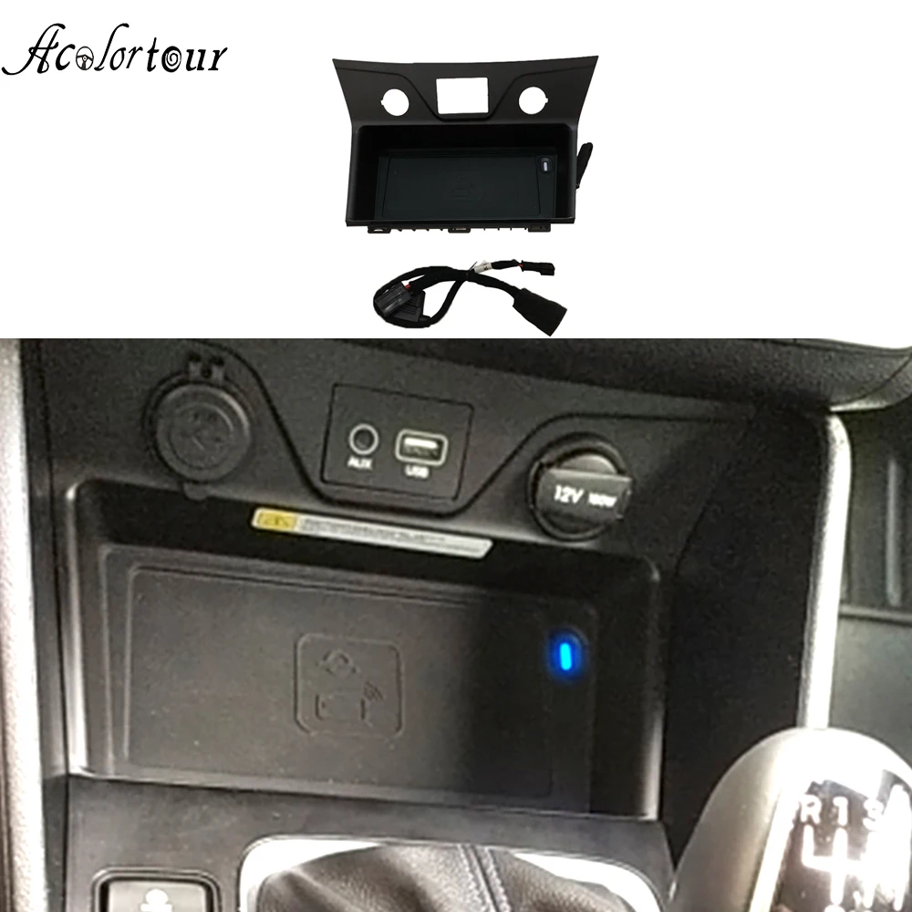 15W Power charger for Hyundai Tucson 2017 2019 wireless phone
