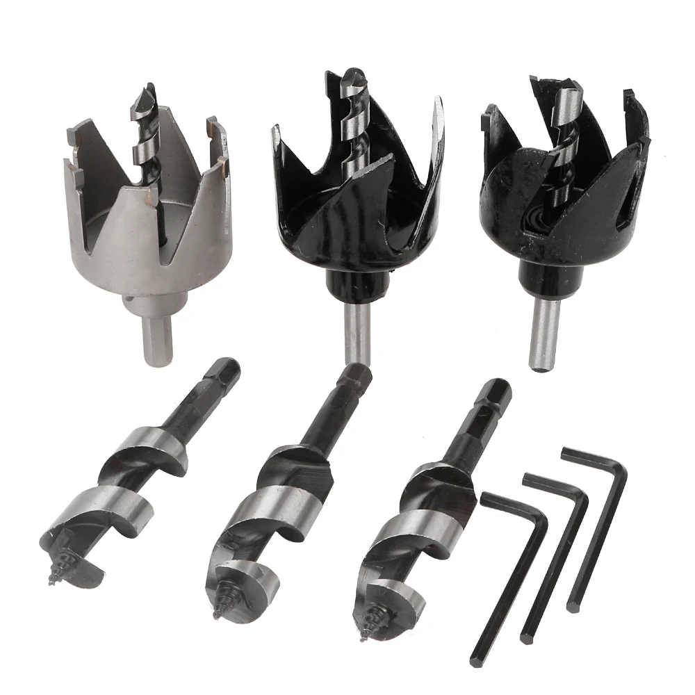 

Hole Saw Ball Shape Door Lock Installation Kit Hole Saw Drill Cutter Auger Bit Tool Woodworking