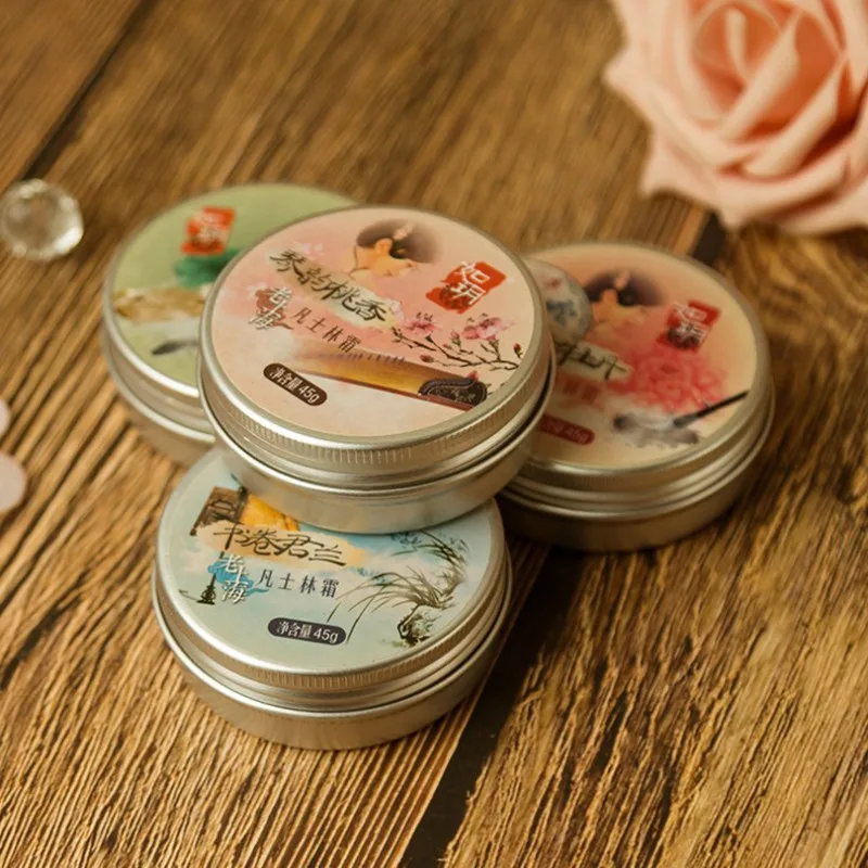Original Shanghai 4pcs Primer Vanishing Cream Brighten Skin Moisturizing Anti-drying Nourish Cream Face Hands Skin Care Gift 2