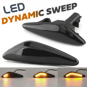 

2Pcs LED Side Marker Lights Turn Signal Lamps For For Mazda 5 Premacy CW Mazda 6 Atenza GH Mazda MX-5 Mazda RX-8