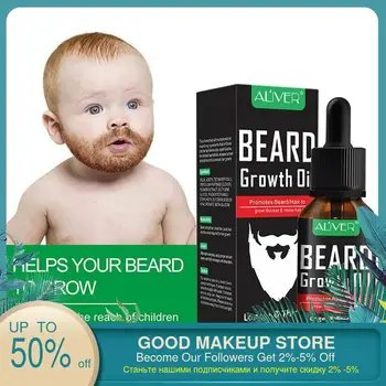 

1PC Natural Men Growth Beard Essential Oil Beard Wax balm Avoid Beard Hair Loss Products Leave-In Conditioner for Groomed Growth