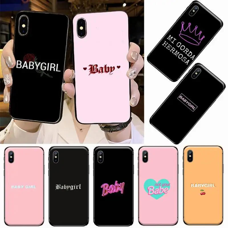 Чехол для телефона с изображением милой девочки чехол iphone 5 5s 5c se 6 6s 7 8 plus x xs xr 11 12