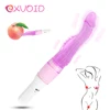 EXVOID Sex Toys for Women Silicone G-Spot Massager Dildo Vibrator Buttplug AV Stick Anal Vibrator Jelly Anal Plug ► Photo 1/6