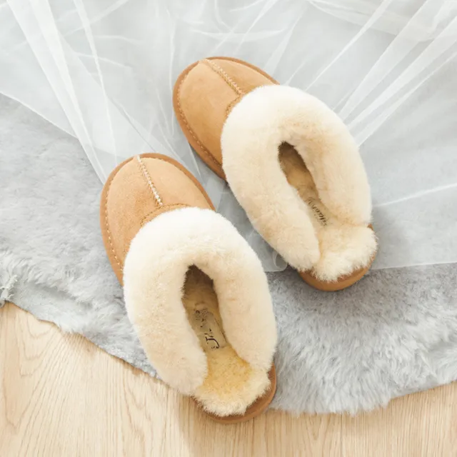 Chaussons Bébé En Daim Et Peau De Mouton Véritable LAMO - Neufs Sans Emballage Taille 18-24 Mois