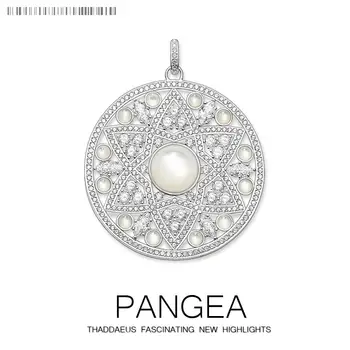 

Pendant White Opal Ornament,2019 Fashion Trendy Jewelry Europe 925 Sterling Silver Bijoux Trendy Accessories Gift For Woman