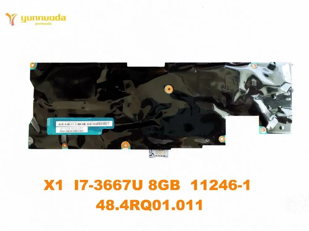 discounted  Original for Lenovo X1 laptop motherboard X1 I7-3667U 8GB 11246-1 48.4RQ01.011 tested good free shi