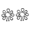 2PCS Flower Fake Nipple Piercing Ring Sexy Heart Non Piercing Nipple Shield Jewelry Nickel-Free Surgical Steel Body Piring Tepel ► Photo 3/6