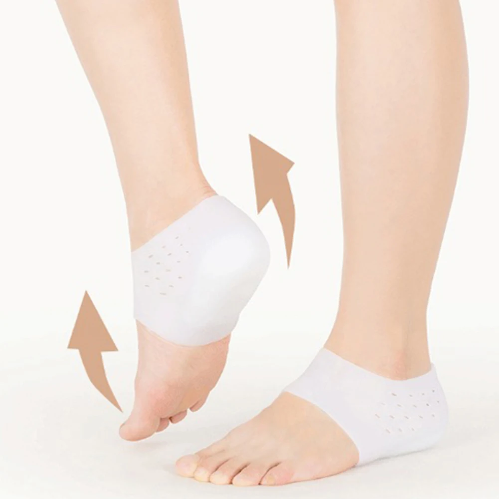 1 пара, невидимые стельки на 2-5 см, увеличивающие рост, массажные, мягкие, для ног, подушка, внутренняя, увеличивающая рост, женские, мужские, подпяточники, носки