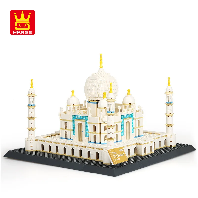 

Wange 5211 City Series India Taj Mahal of AGRA Famous Model DIY Educational Building Blocks Toys For Children Christmas Gift