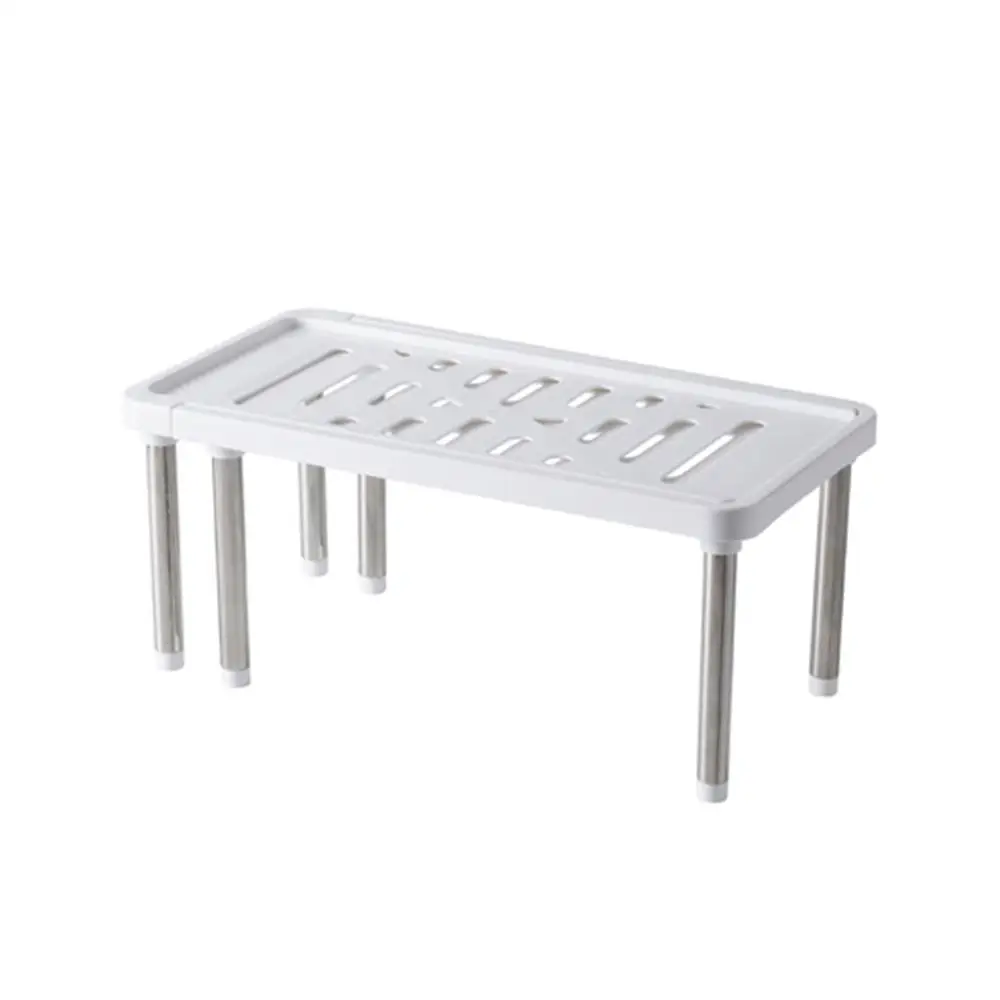 

Kitchen Storage Rack Detachable Dishes Seasoning Layered Large Bearing Capacity Retractable