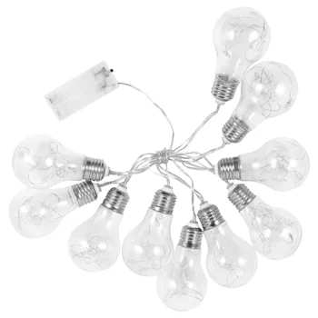 

1Pc Xmas String Light Safe Chic Globe Star Light Gift Patio Light Bulb Star Light