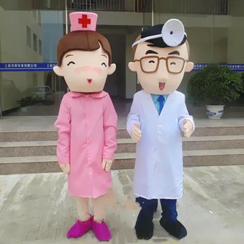 

Doctors Mascot Costume Suits Party Game Dress Outfits Advertising Promotion Carnival Halloween Xmas Easter Adults