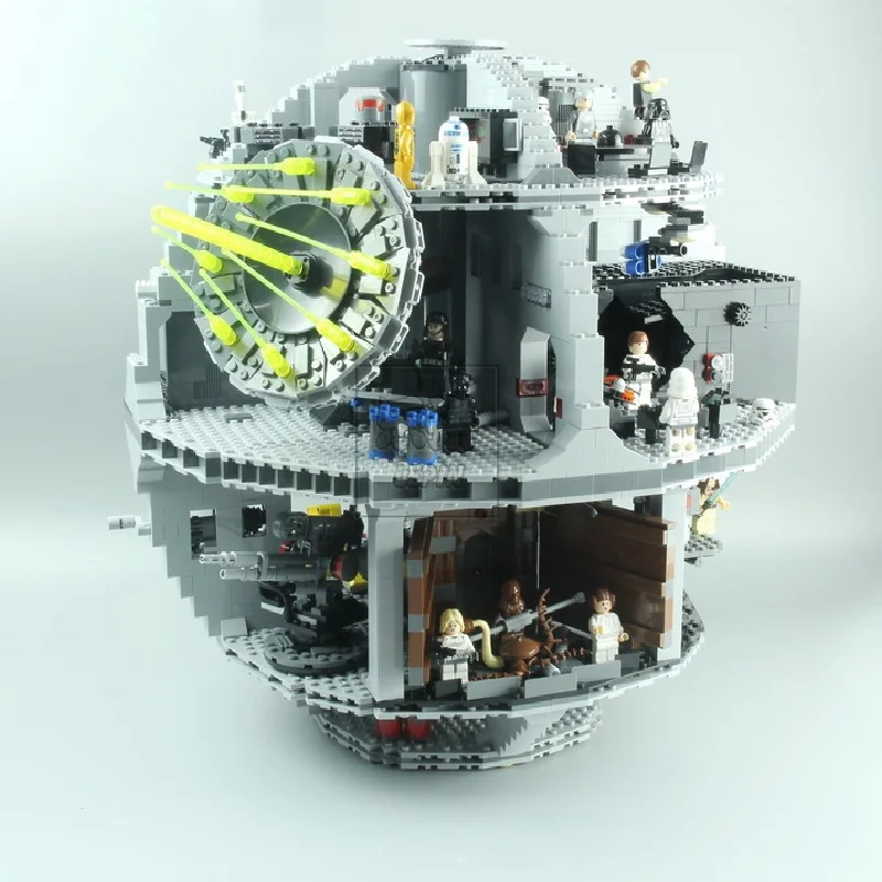 

DHL 05035 Stara Wars Death Star 3804pcs Building Block Bricks Toys Kits Compatible 10188 Children Educational