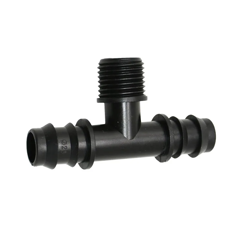 Connettore Rapido A 2 Vie Per Tubo Da Giardino 16 Mm, Con Valvola Di Spegnimento, In ABS, 2 Pezzi - 2