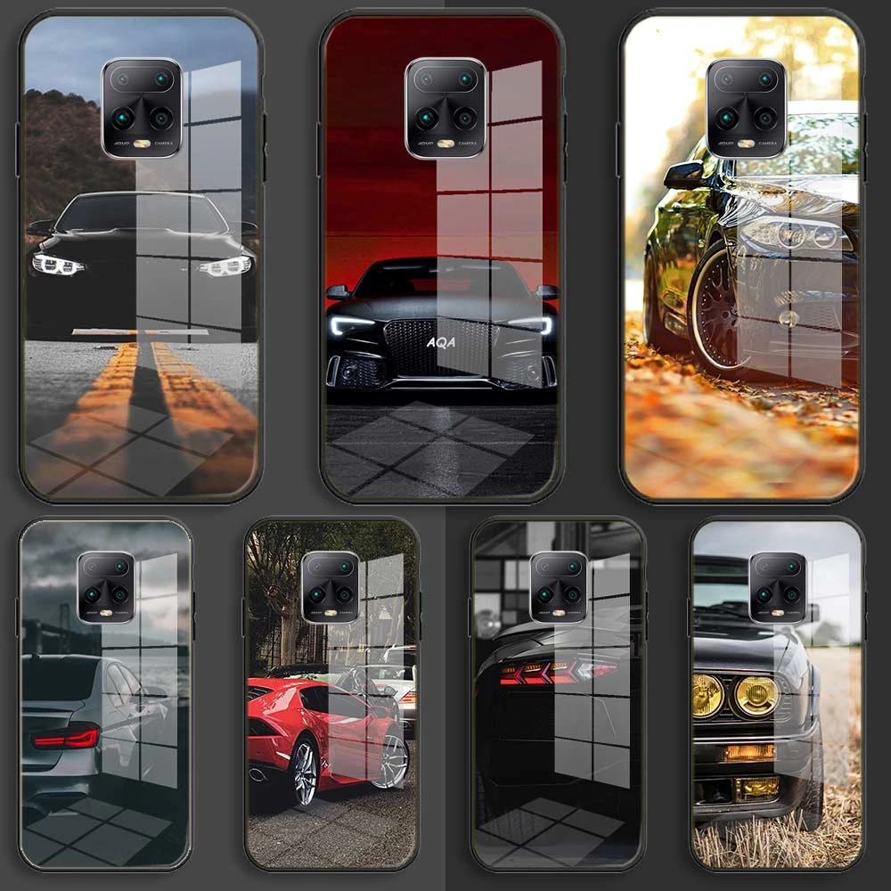 Soft Glass Balck Case For Xiaomi Redmi Note 11 10 9 8 7 Pro Max Y3 10s 9s  8t 4g 5g Prime Coque Cover Sports Car Wallpaper 4k - Mobile Phone Cases &  Covers - AliExpress