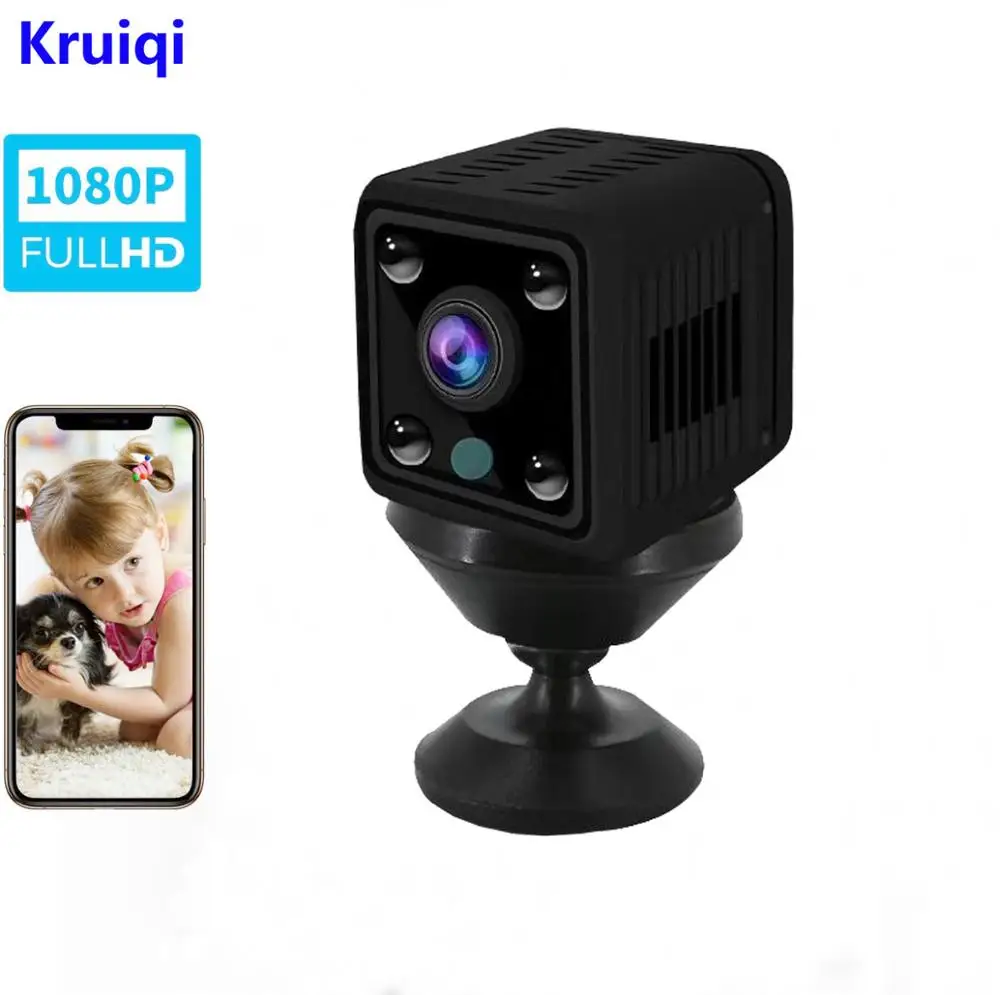 Беспроводная IP камера Kruiqi HD 720P мини Wi Fi сетевая P2P видеоняня 1080P CCTV видеокамера с