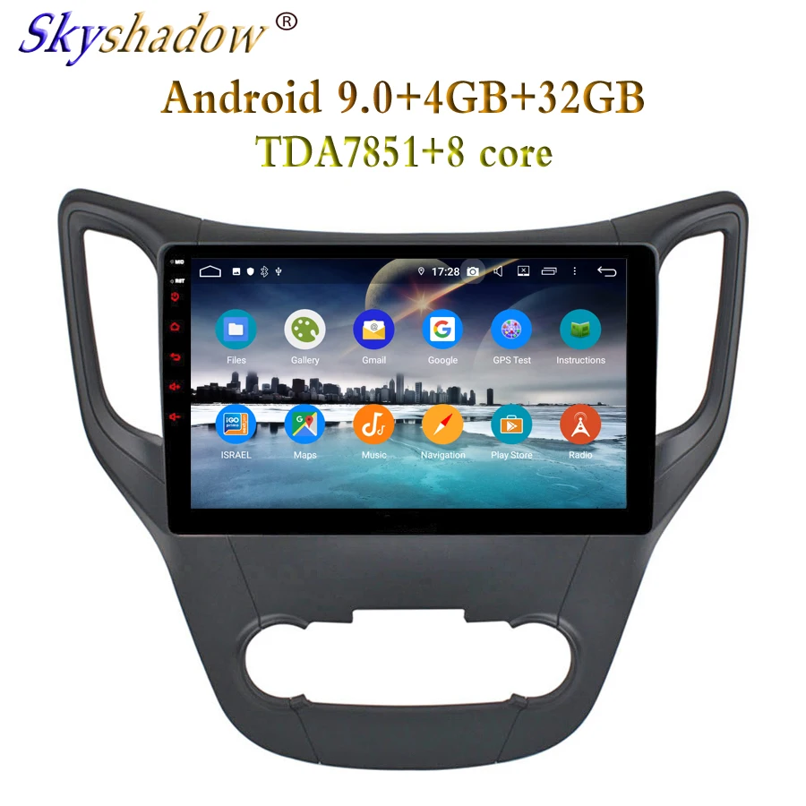 Ips TDA7851 Восьмиядерный Android 9,0 для Changan CHANA CS35 4 Гб ram автомобильный dvd-плеер gps ГЛОНАСС карта для CD RDS радио wifi 4G Bluetooth