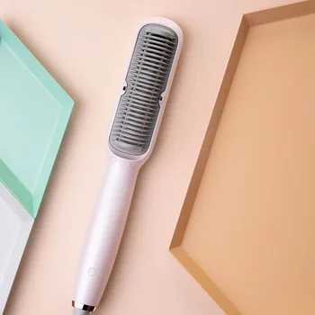 

Negative Ion Essential Oil Straight Hair Comb Double Hole Negative Ion Wet And Dry Dual-use Anti-scald To Remove Frizz