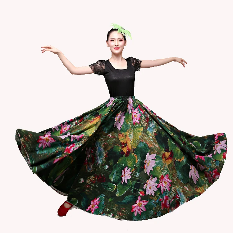 Юбка для фламенко юбка танца живота живота|Фламенко| |