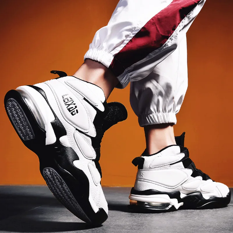 

2018 New Style Popular Brand Winter Hight-top Extra High Trendy Shoes Men's Casual Sports Basketball Shoes Autumn Versatile MEN'