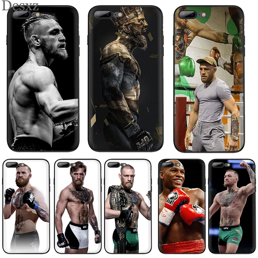 Чехол для iPhone 7 8 6 6s Plus 11 Pro XR X XS Max Роскошный чехол боксерский боксер Floyd Mayweather милый