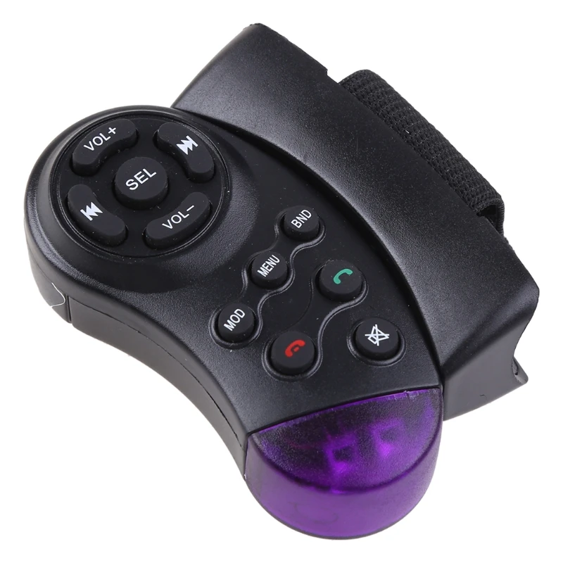 Car Universal Steering Wheel Learning Remote Control For Car CD DVD VCD