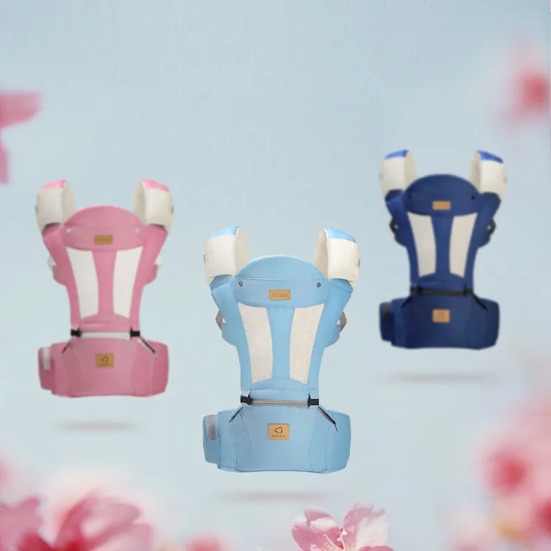 Bebear Baby Carrier Z02 0-30 месяцев, Удобный слинг для младенцев, рюкзак, Hip Seat слинги для младенцев, эргономичный Детский пояс