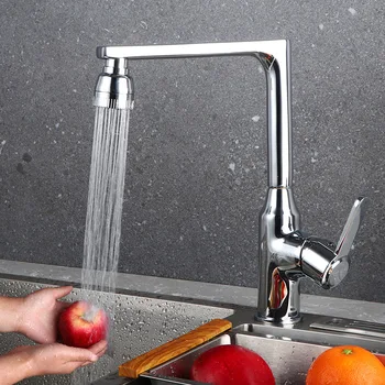 

Kitchen Faucets Mixer Single Handle Single Hole Kitchen Faucet Mixer Sink Tap Kitchen Faucet brass chorme polished fauset