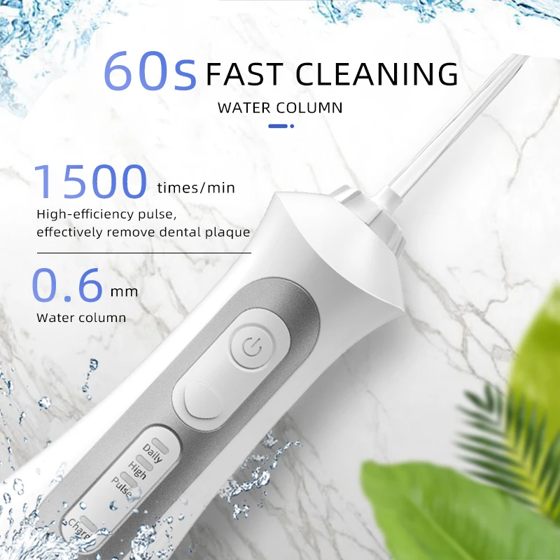 SEAGO USB аккумуляторная Вода Flosser ирригатор полости рта стоматологический 3 режима