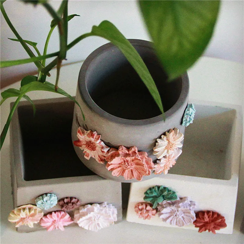 Najtaniej Kreatywny kwadrat okrągła doniczka formy betonowe DIY tynk silikonowe formy do soczyste rośliny cementu gliny rzemiosło formy