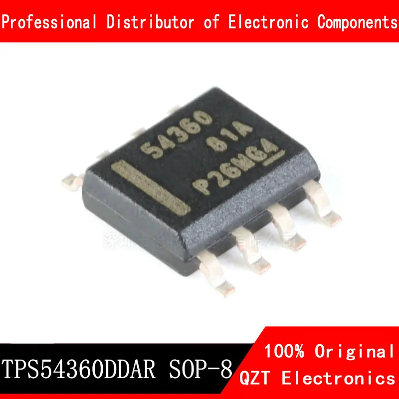 

5pcs/lot TPS54360 TPS54360DDAR 54360 SOP-8 new original In Stock