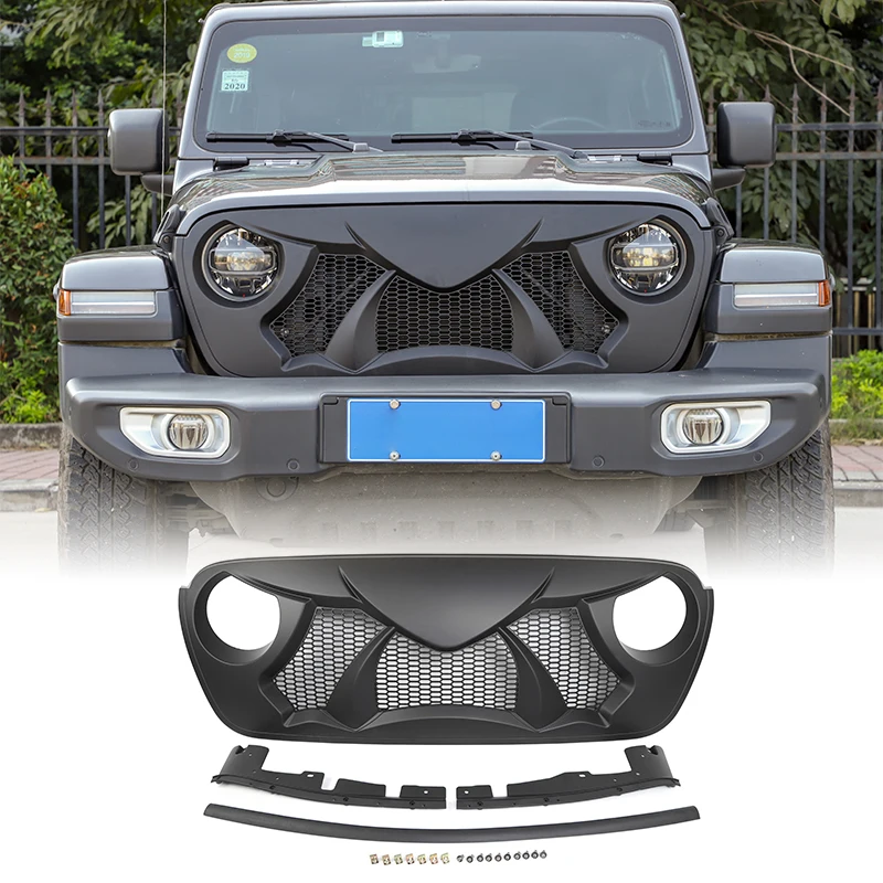 BAWA гоночные грили для Jeep Wrangler JL решетка сетчатые вставки автомобильные аксессуары для Jeep Wrangler JL+ Внешние детали - Цвет: D