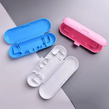 

Portable Electric Toothbrush Holder Travel Safe Case Box Outdoor Tooth Brush Camping Storage Case Pink White Blue