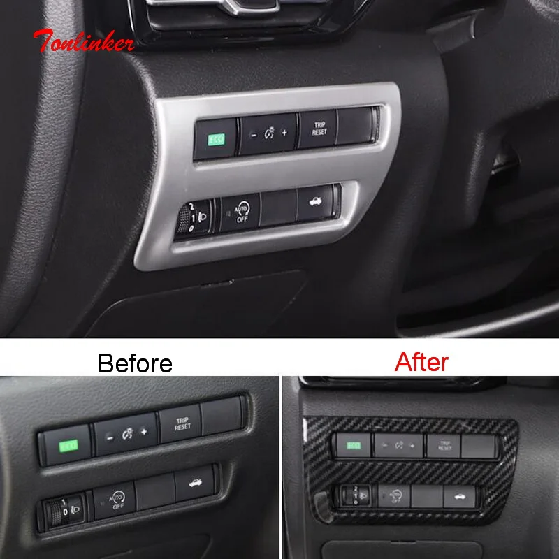 Tonlinker наклейка на крышку передней фары для NISSAN Sentra 2019 Стайлинг автомобиля 1/2 шт.