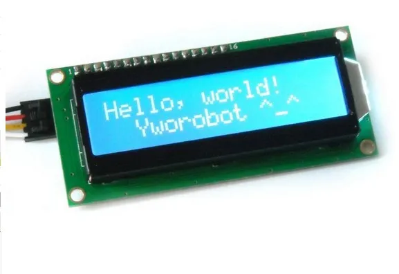 

(Blue Screen) IIC/I2C 1602 LCD Module LCD1602A Blue Screen Provide Library File