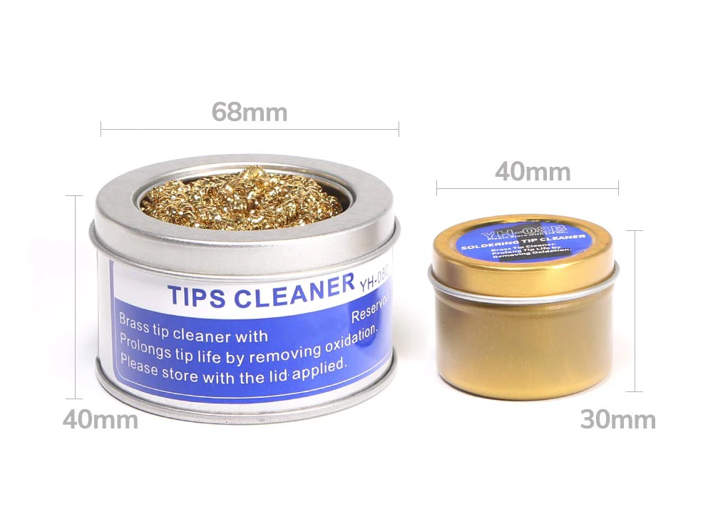 YIHUA 08B 08C Optional Protect Soldering Iron Tips Cleaning Ball Cleaning Nozzle
