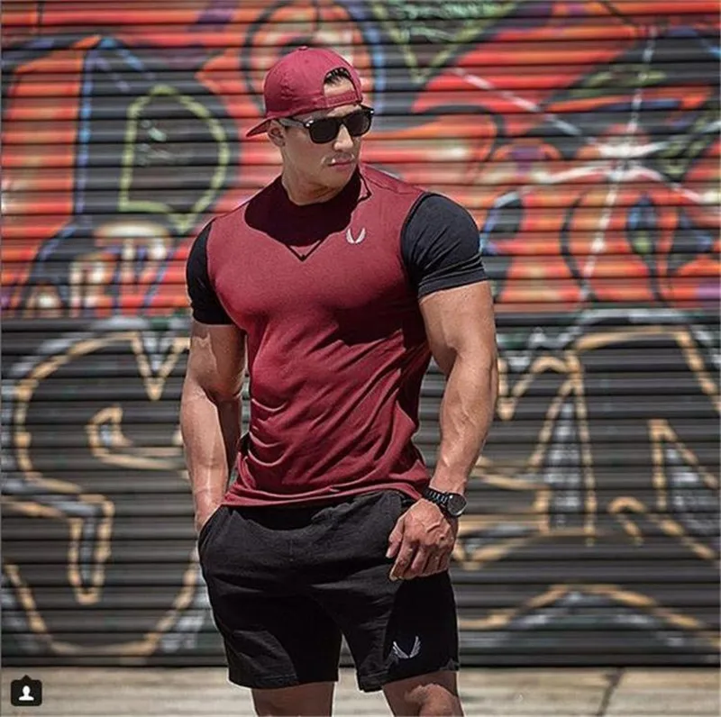 

Muscle Fitness Brothers Sports Shorts Men's Running Breathable Loose-Fit Training Squat Fifth Pants