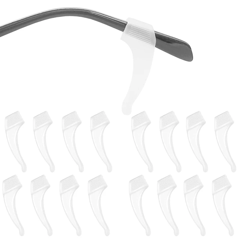 10 Pair Eyeglass Ear Grip Ʈ ̲  Ȧ, ε巯 Ǹ Ȱ   ۶ Ȱ   ̳
