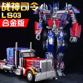 

BMB Black Mamba Deformation Toy LS03 Optimus Prime Ares Commander Alloy Edition Children's Car Robot Model Hand-made Collection