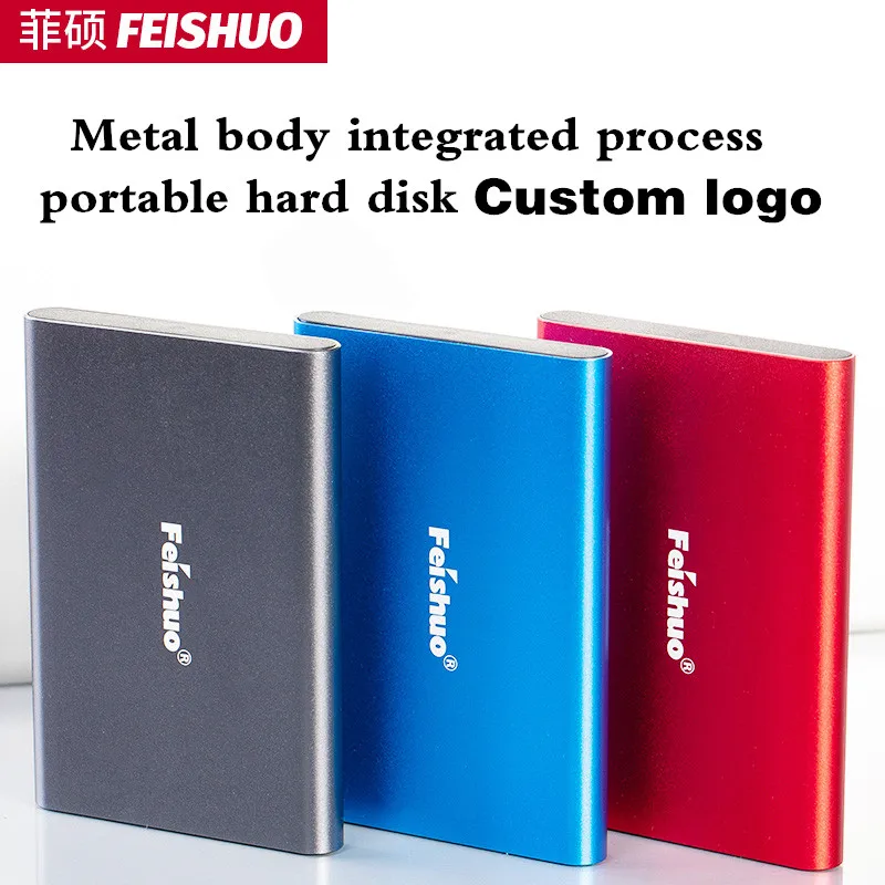 Custom logo Portable External Hard Drive USB 3.0 120g 500g 1TB 2TB Storage HDD External HD Hard Disk for PC,Mac,Tablet,Xbox,PS4
