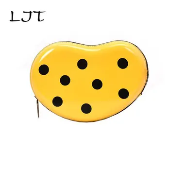 

LJT Wave Point Small Round Bag Female 2019 Summer Fashion Personality Creative Shoulder Bag Quality PU Leather Handbag Purse