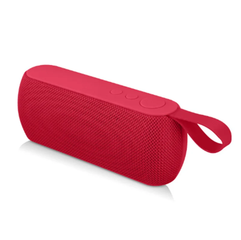 Red Портативный Bluetooth динамик наружный динамик беспроводной громкий динамик звуковая система 3D стерео музыкальная Колонка радио Саундбар с TF FM - Цвет: Red