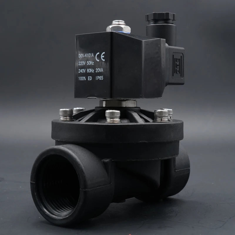 

valve solenoid valve, water valve, plastic valve Normally closed /open,1/4" 3/8" 1/2" 3/4" 1" 2" ,G or NPT Thread