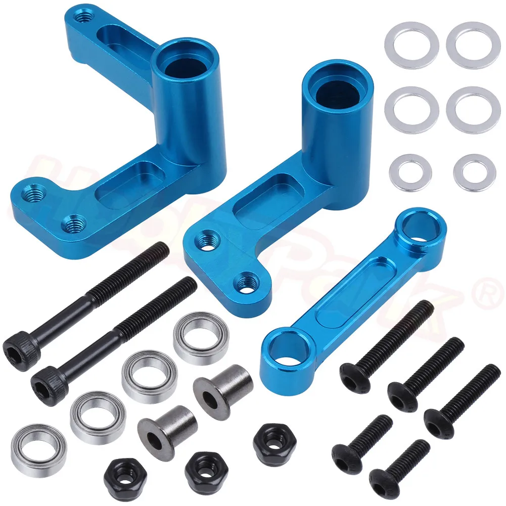 Алюминиевый руль Bellcranks и Drag Link 3743 для 1/10 Traxxas Slash 2WD короткий ход/Rustler VXL обновленные