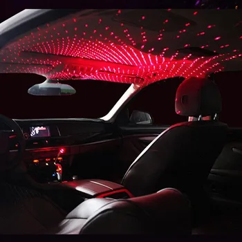 

USB decorative LED lamp roof night light projector for Mini One Cooper R50 R52 R53 R55 R56 R60 R61 PACEMAN