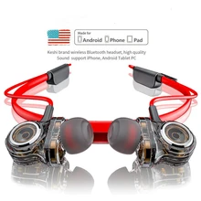 I6 Bluetooth 4,1 Наушники с 3 динамическим приводом HIFI бас наушники спортивные Bluetooth гарнитура стерео беспроводные наушники для смартфона