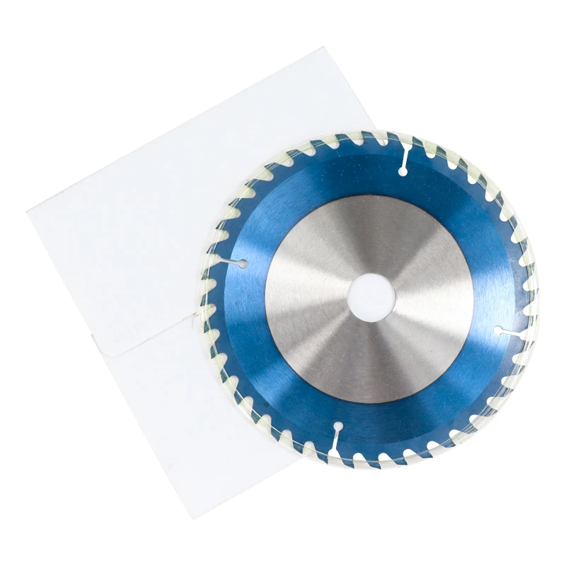 1 шт. " 6" " 8" дюймов Nano циркулярное пильное полотно с синим покрытием 30T 40T 60T режущий диск для дерева TCT пильный диск