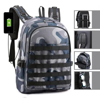 

2019 Men's Waterproof Outdoor Camouflage Large Capacity Backpack рюкзак школьный mochila feminina #40