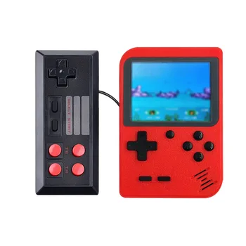 

2020 New Built-in 400 Games 1000mAh Battery Retro Video Handheld Game Console+Gamepad 2 Players Doubles 3.0 Inch LCD Game Player