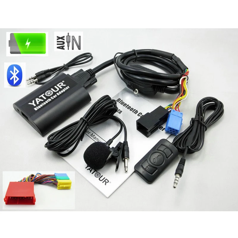 Bluetooth музыкальный адаптер Yatour BTA для Audi радио Хор 1/2 концерт Симфония Navi Plus1 Delta A2 A3